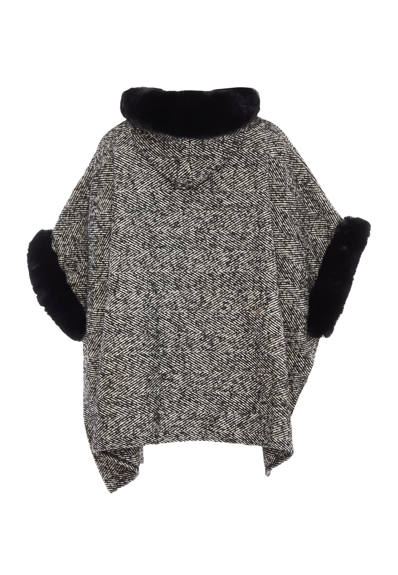 FRAULLY Women's Poncho