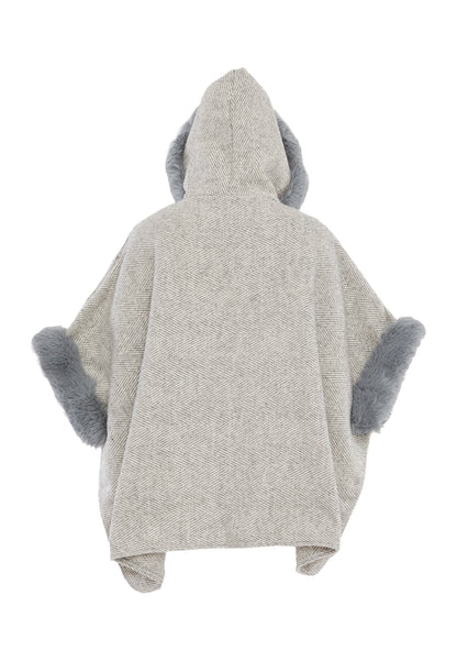FRAULLY Women's Poncho