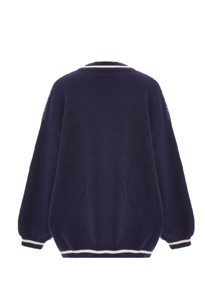 SANIKA Damen Strickjacke