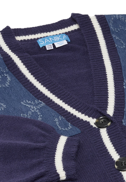 SANIKA Damen Strickjacke