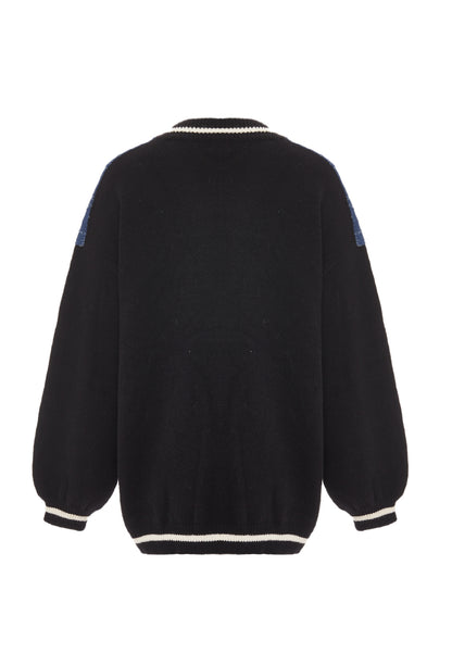 SANIKA Damen Strickjacke