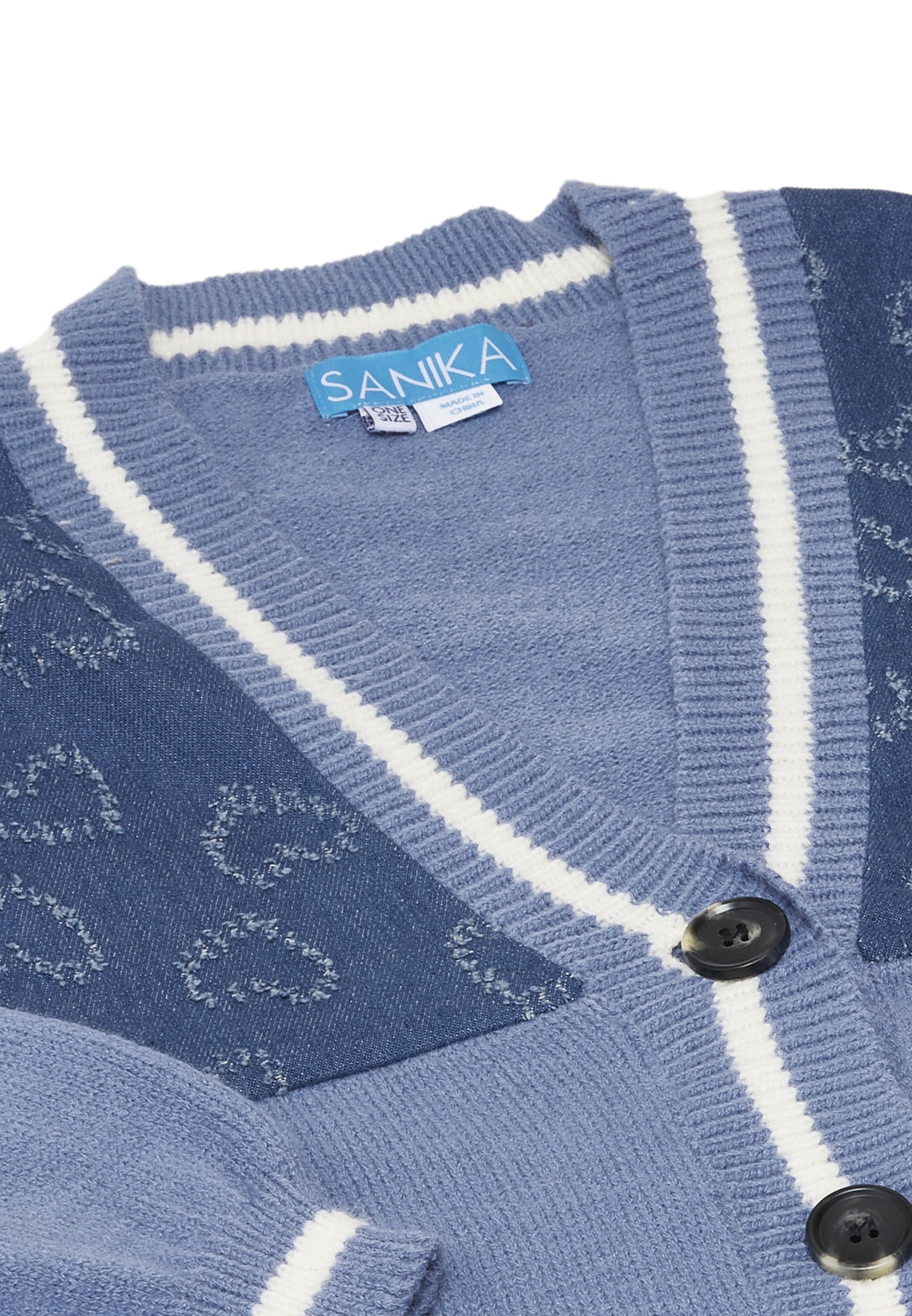 SANIKA Damen Strickjacke