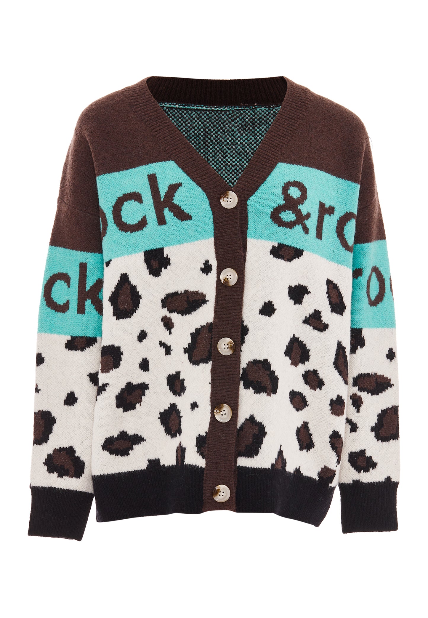ebeeza Damen Strickjacke
