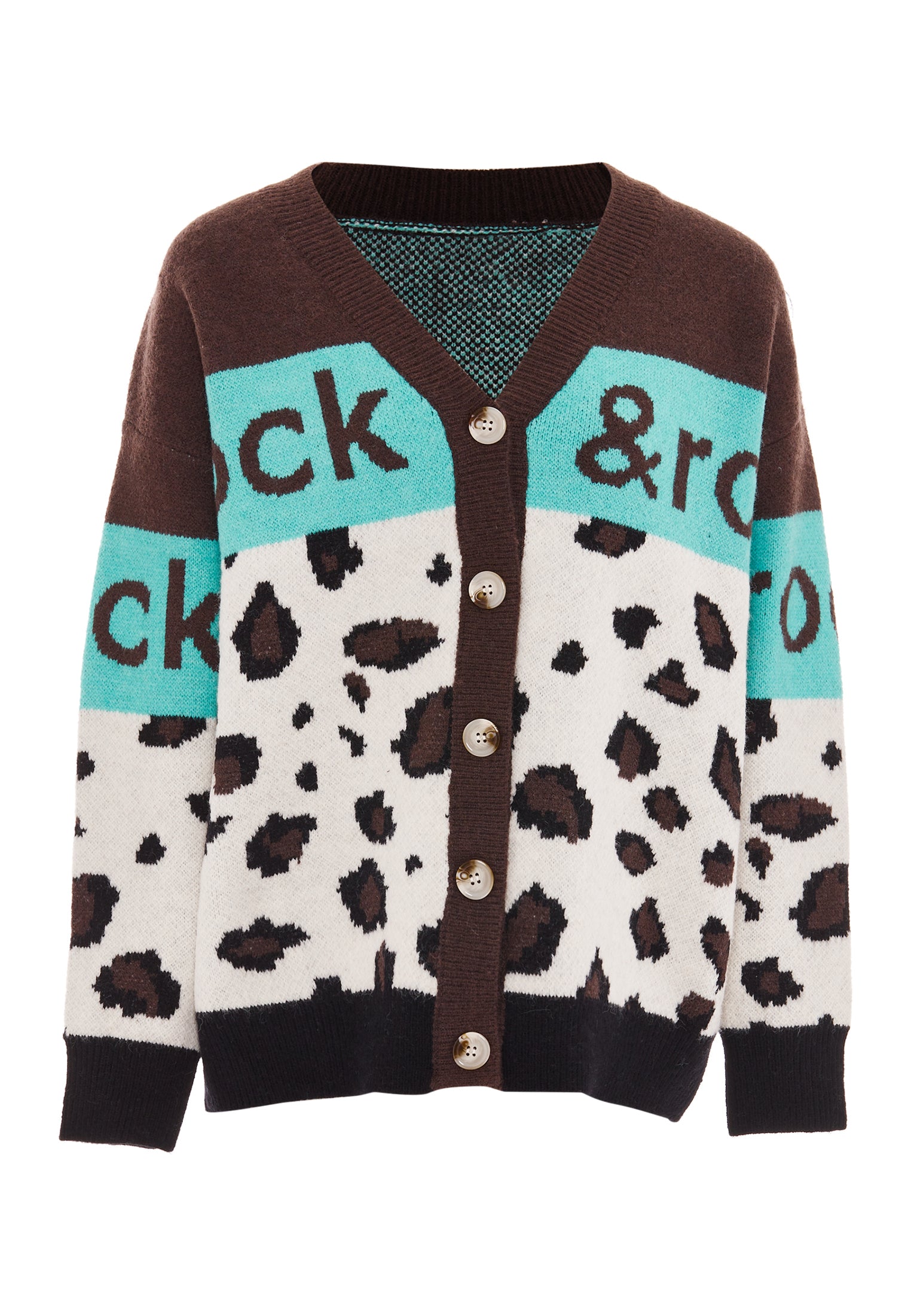 ebeeza Damen Strickjacke