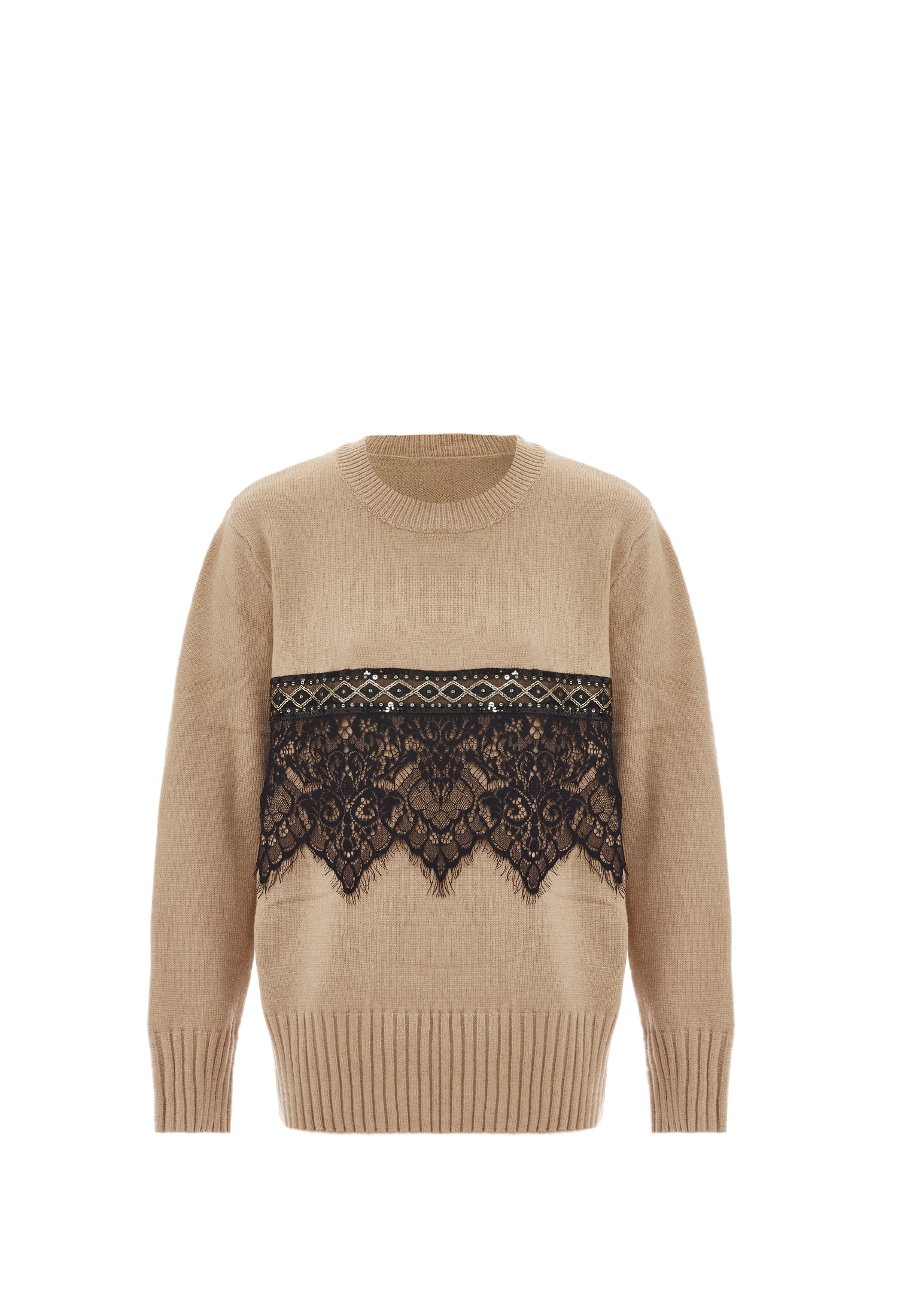 caissa Damen-Strickpullover