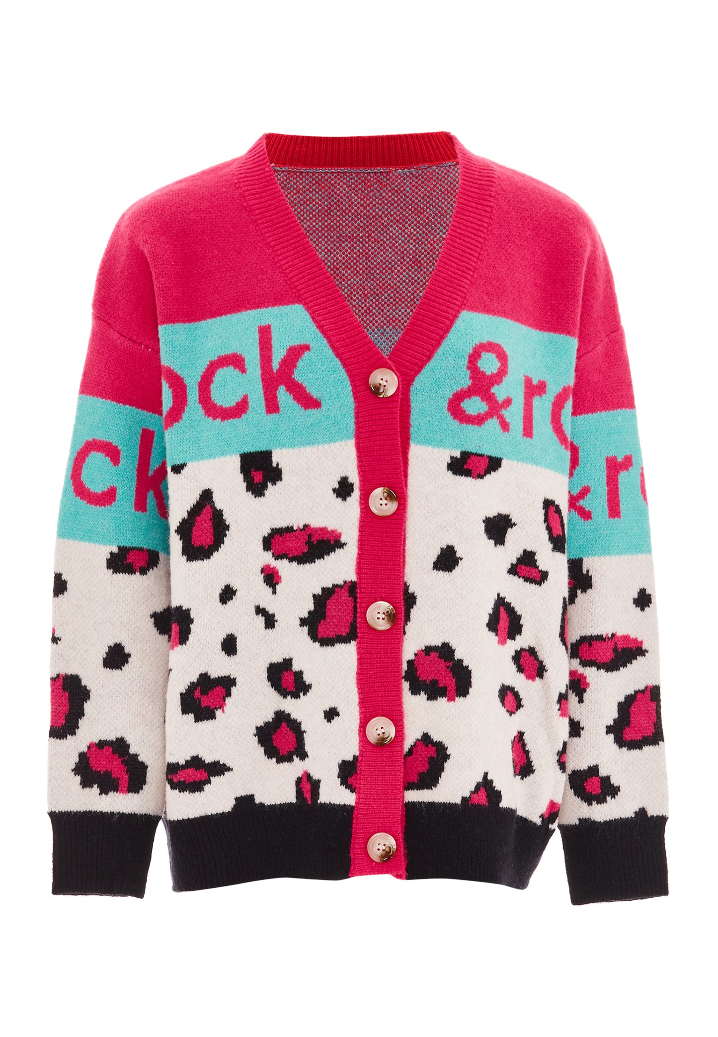 ebeeza Damen Strickjacke