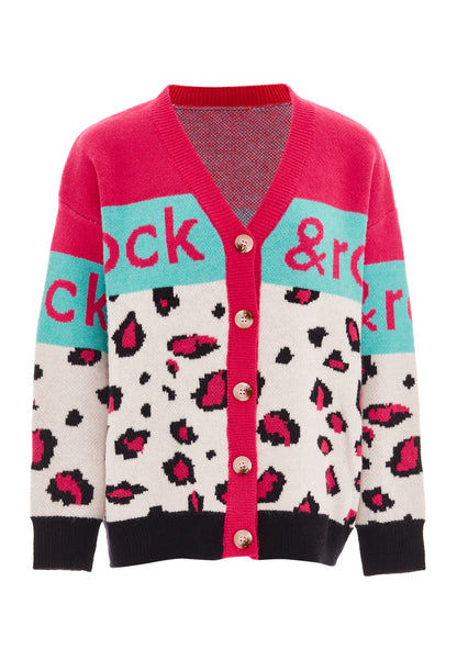 ebeeza Damen Strickjacke