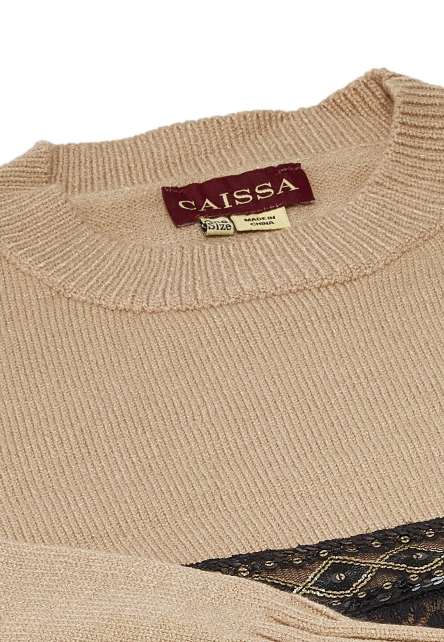 caissa Damen-Strickpullover