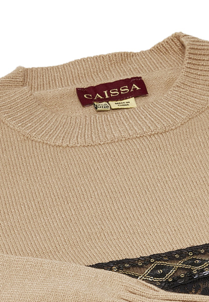 caissa Damen-Strickpullover