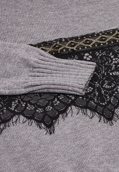 caissa Damen-Strickpullover