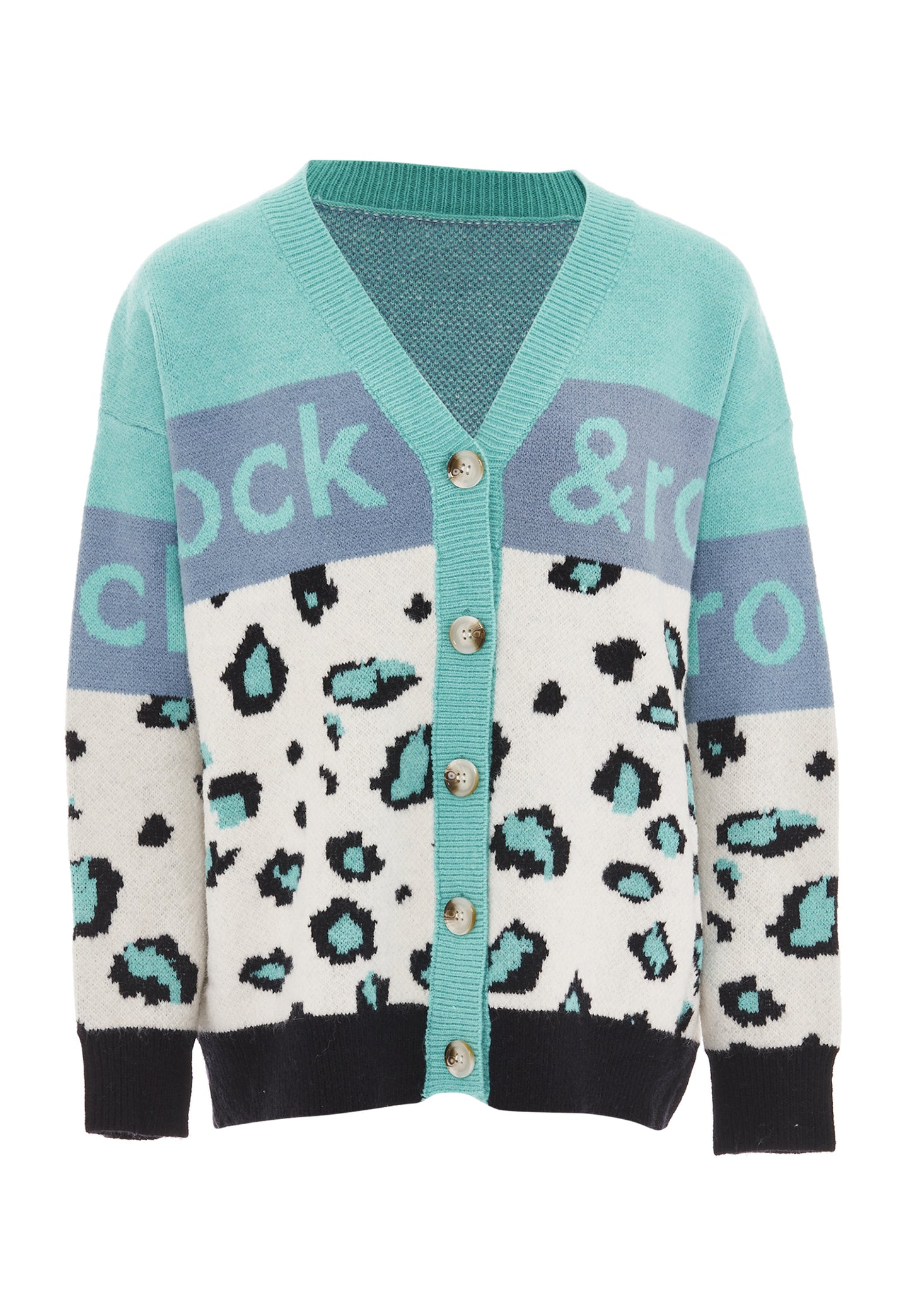 ebeeza Damen Strickjacke