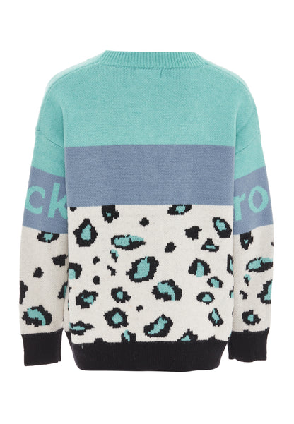 ebeeza Damen Strickjacke