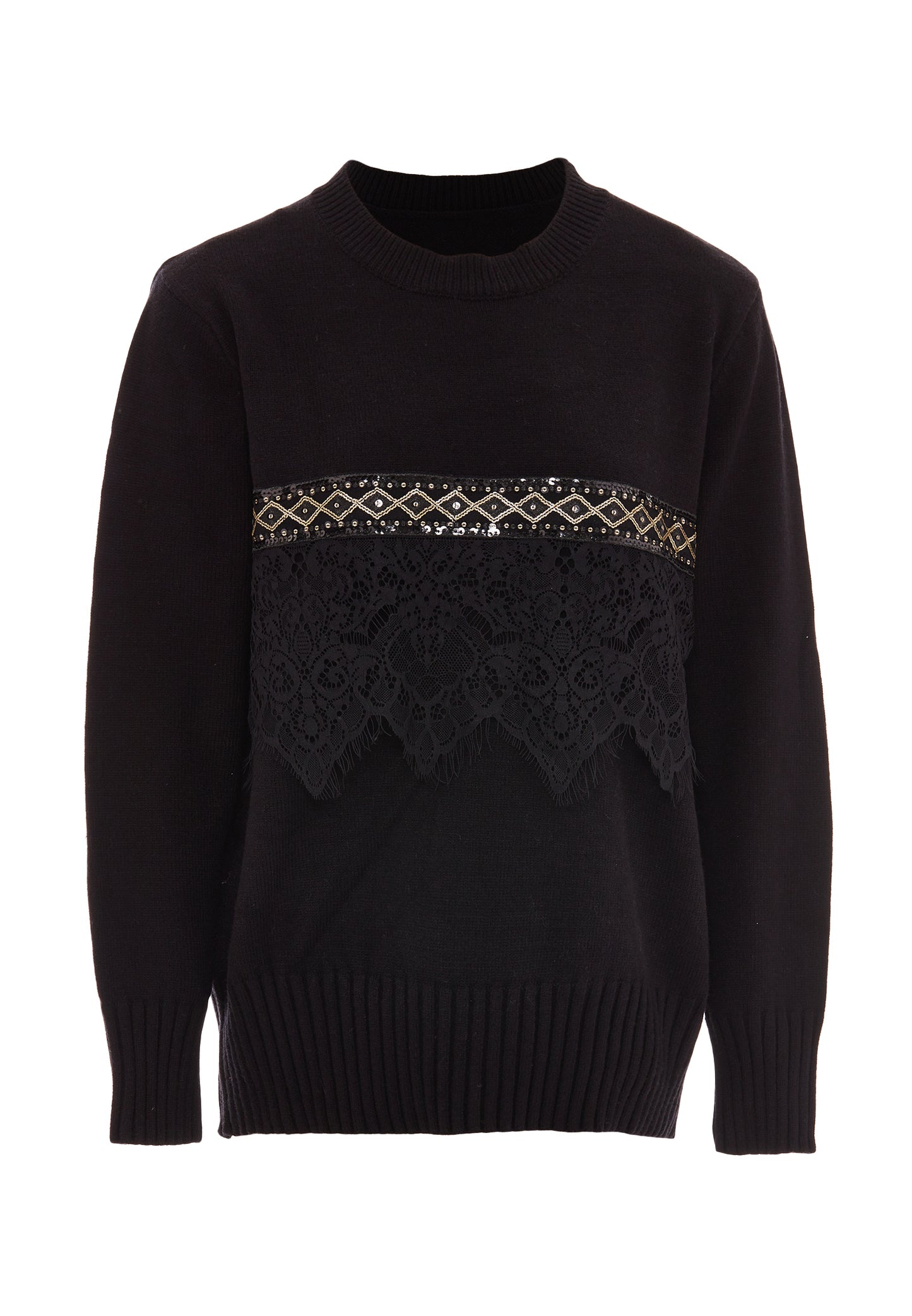 caissa Damen-Strickpullover