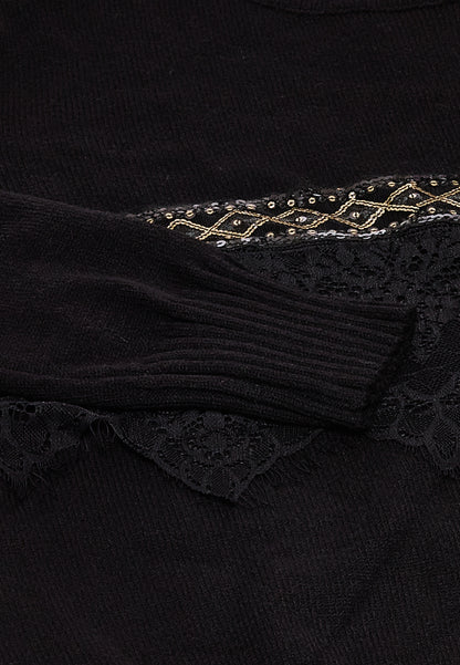 caissa Damen-Strickpullover