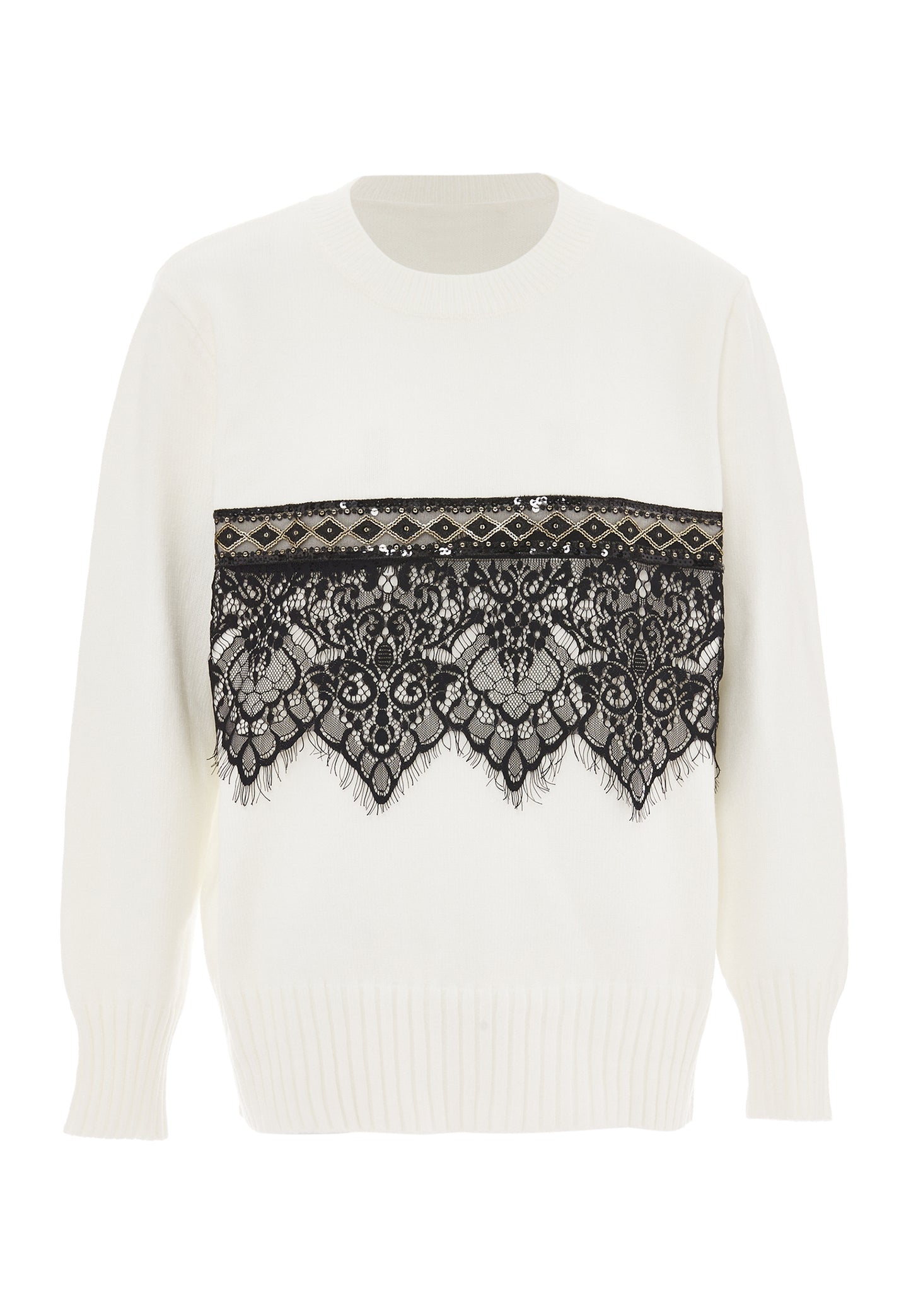 caissa Damen-Strickpullover