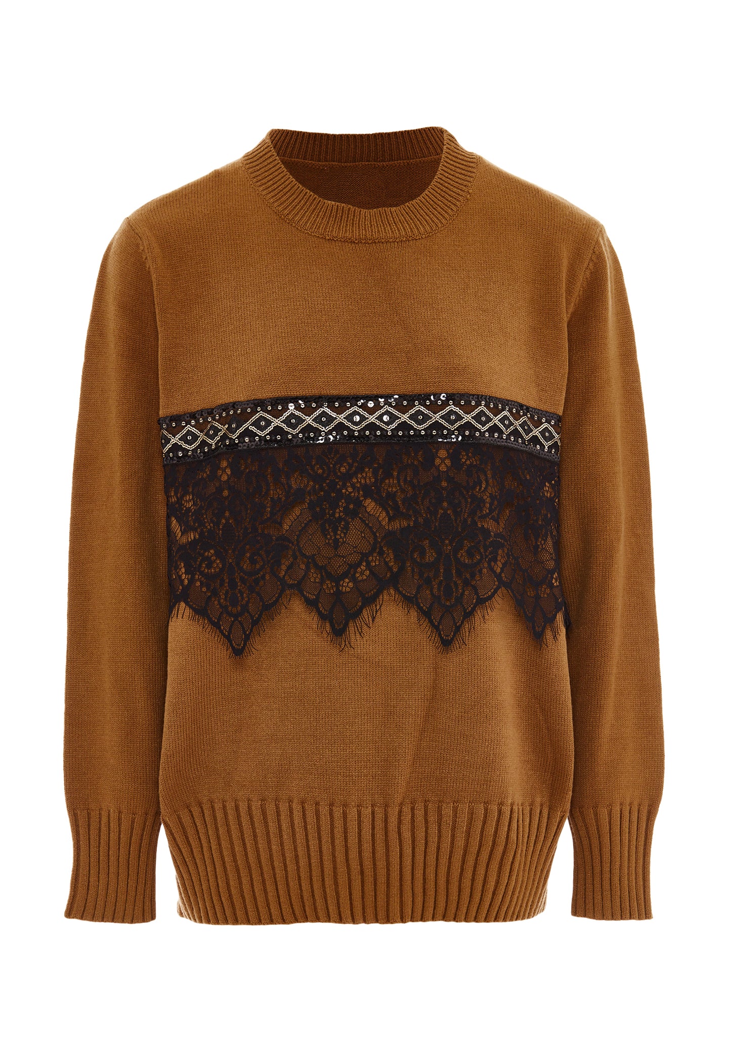 caissa Damen-Strickpullover