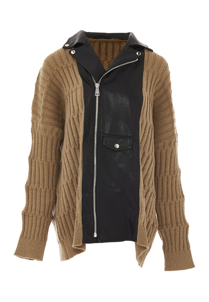 NAEMI Damen Strickjacke