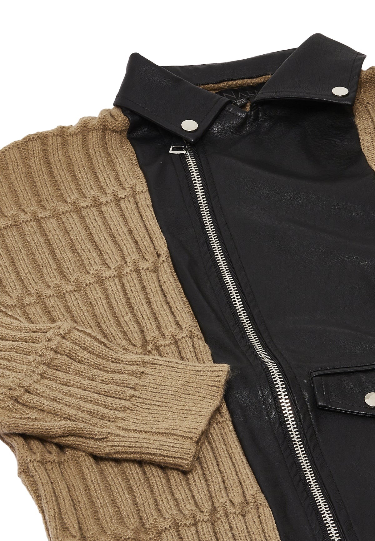 NAEMI Damen Strickjacke