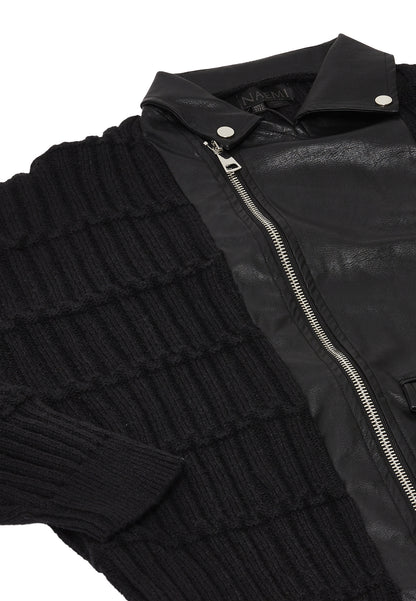 NAEMI Damen Strickjacke