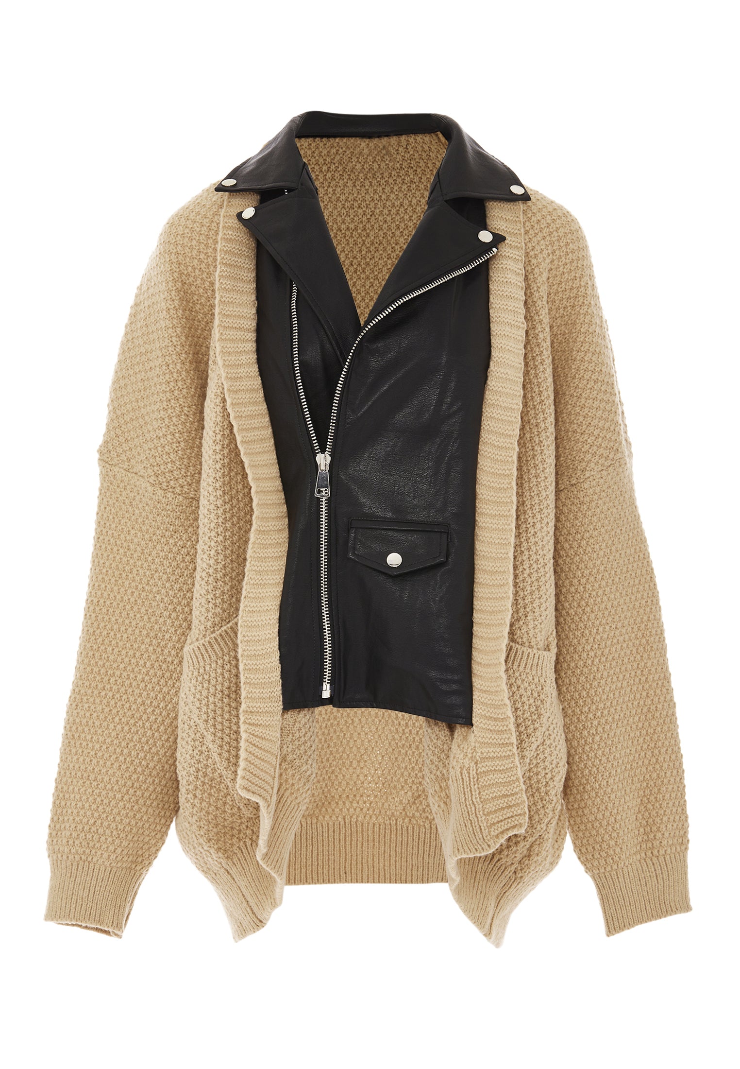 NAEMI Damen Strickjacke