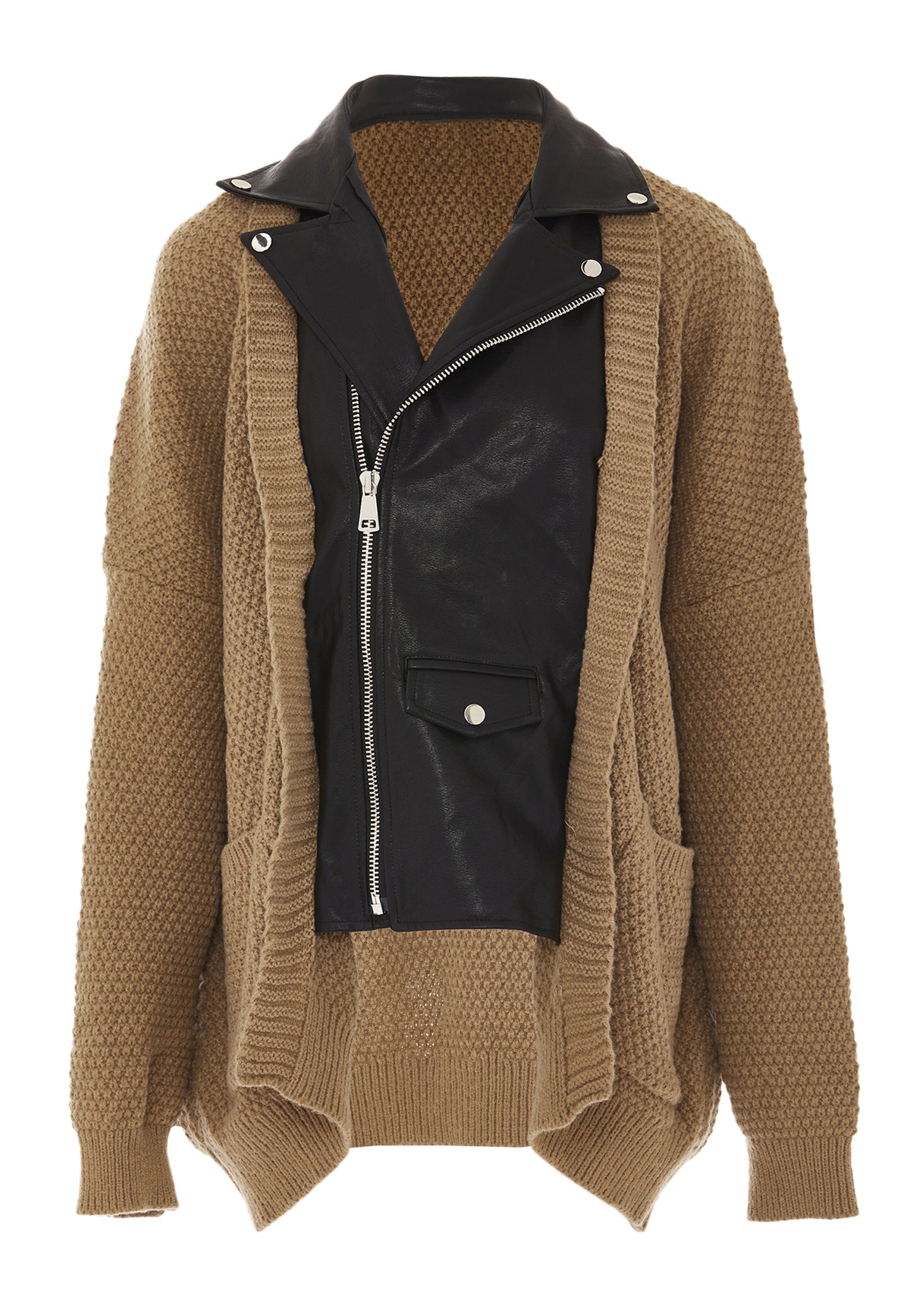 NAEMI Damen Strickjacke