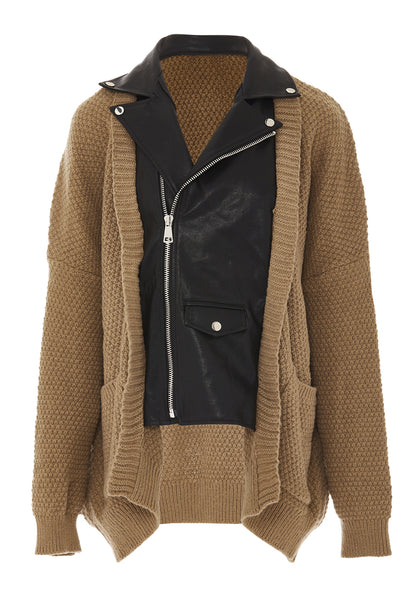 NAEMI Damen Strickjacke