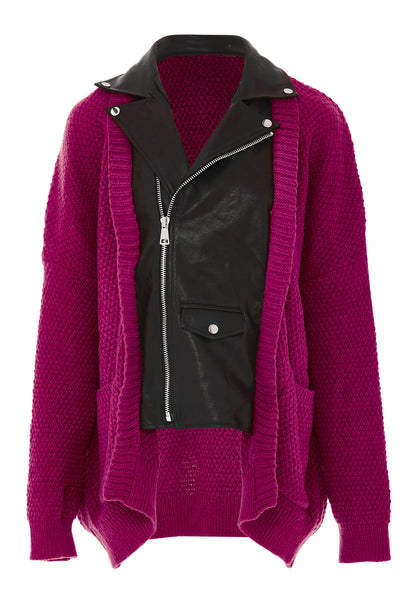 NAEMI Damen Strickjacke