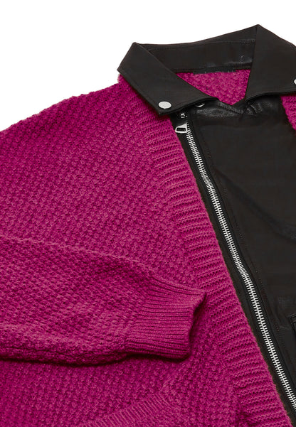 NAEMI Damen Strickjacke