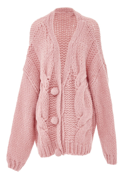 ebeeza Damen Strickjacke