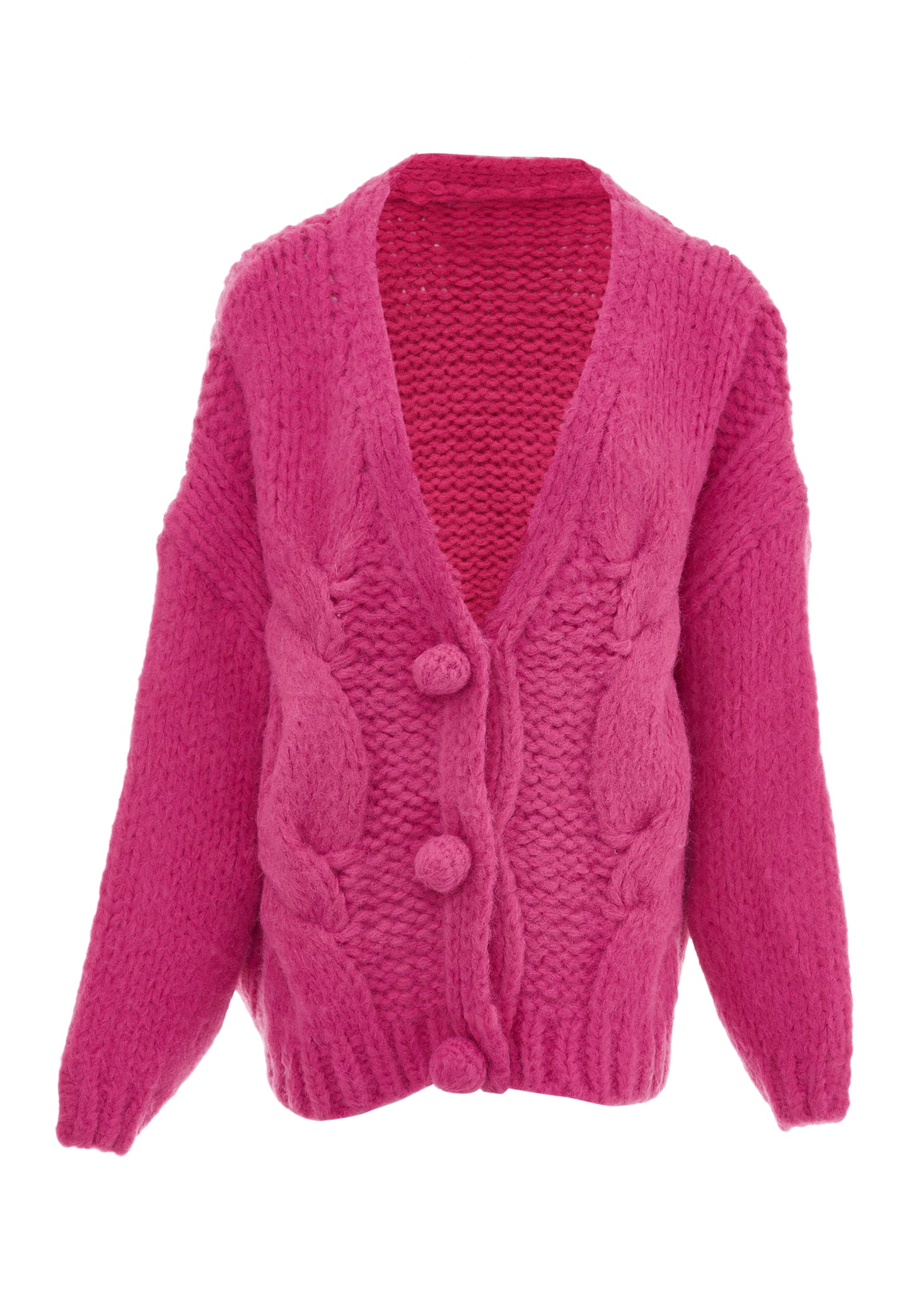 ebeeza Damen Strickjacke