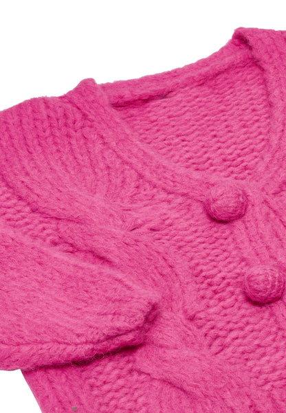 ebeeza Damen Strickjacke