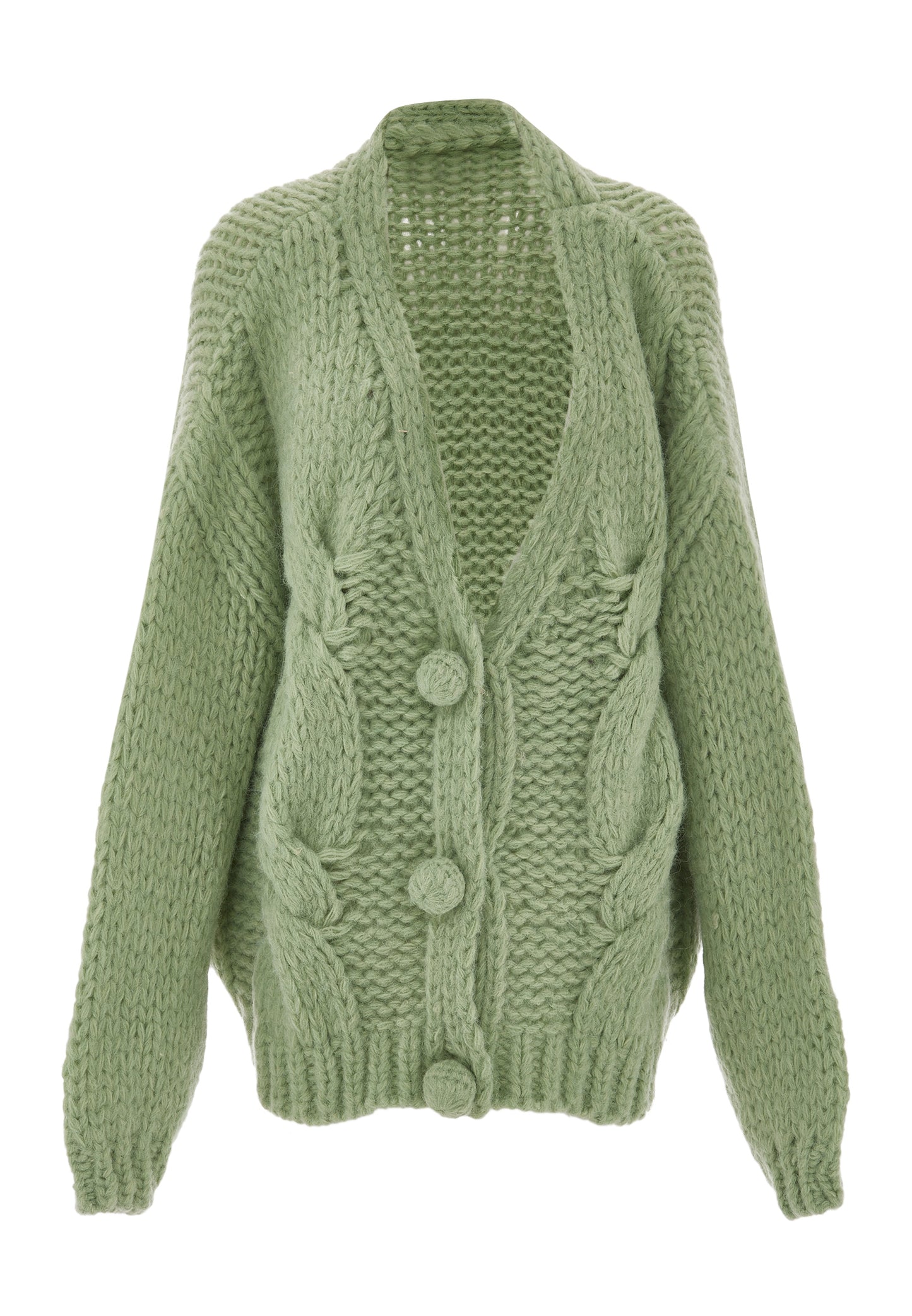 ebeeza Damen Strickjacke