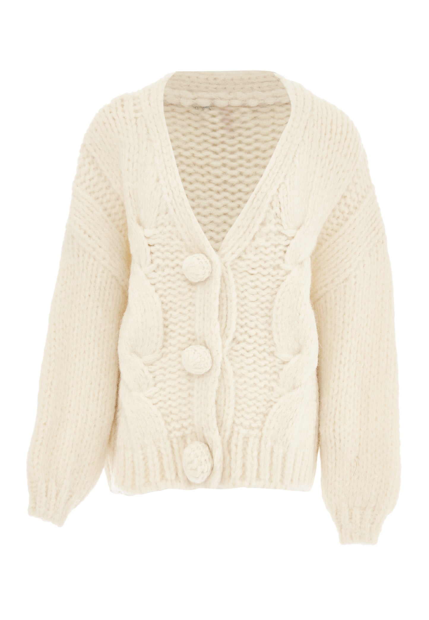 ebeeza Damen Strickjacke