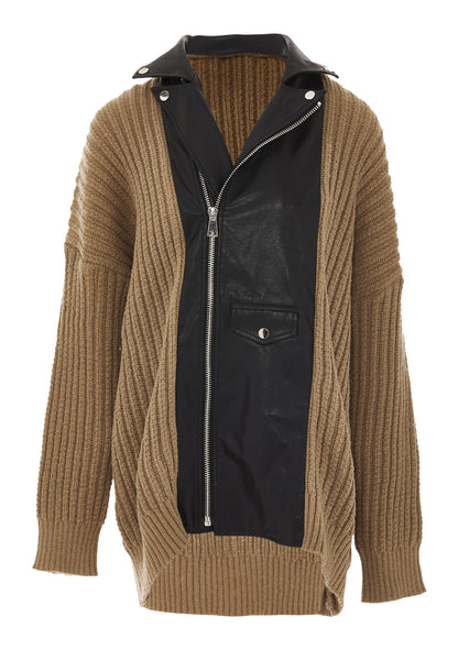 NAEMI Damen Strickjacke