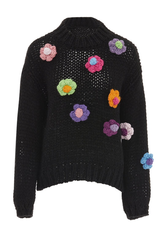 Dziany sweter damski ebeeza