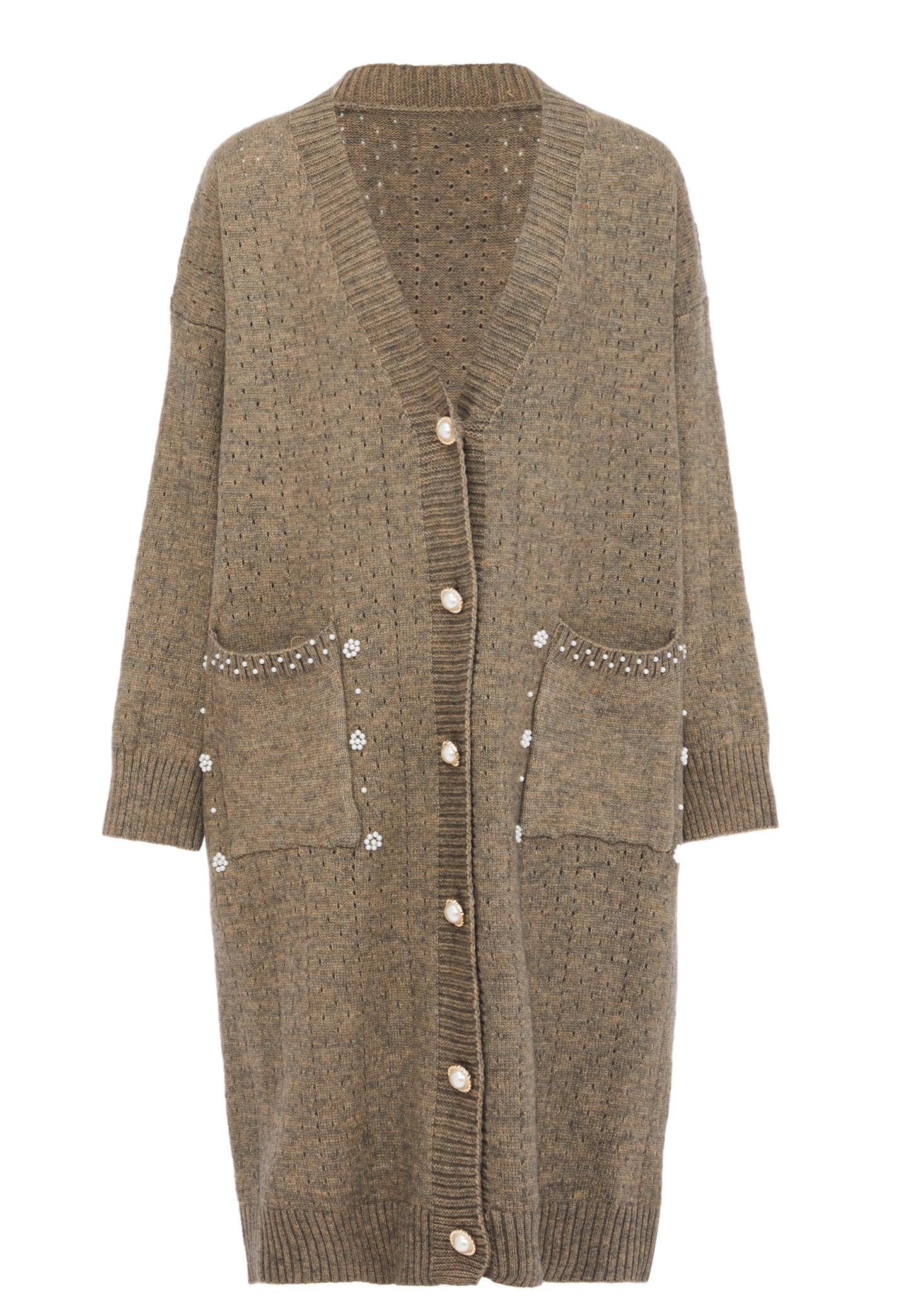 caissa Damen Strickjacke
