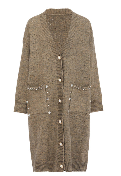 caissa Damen Strickjacke