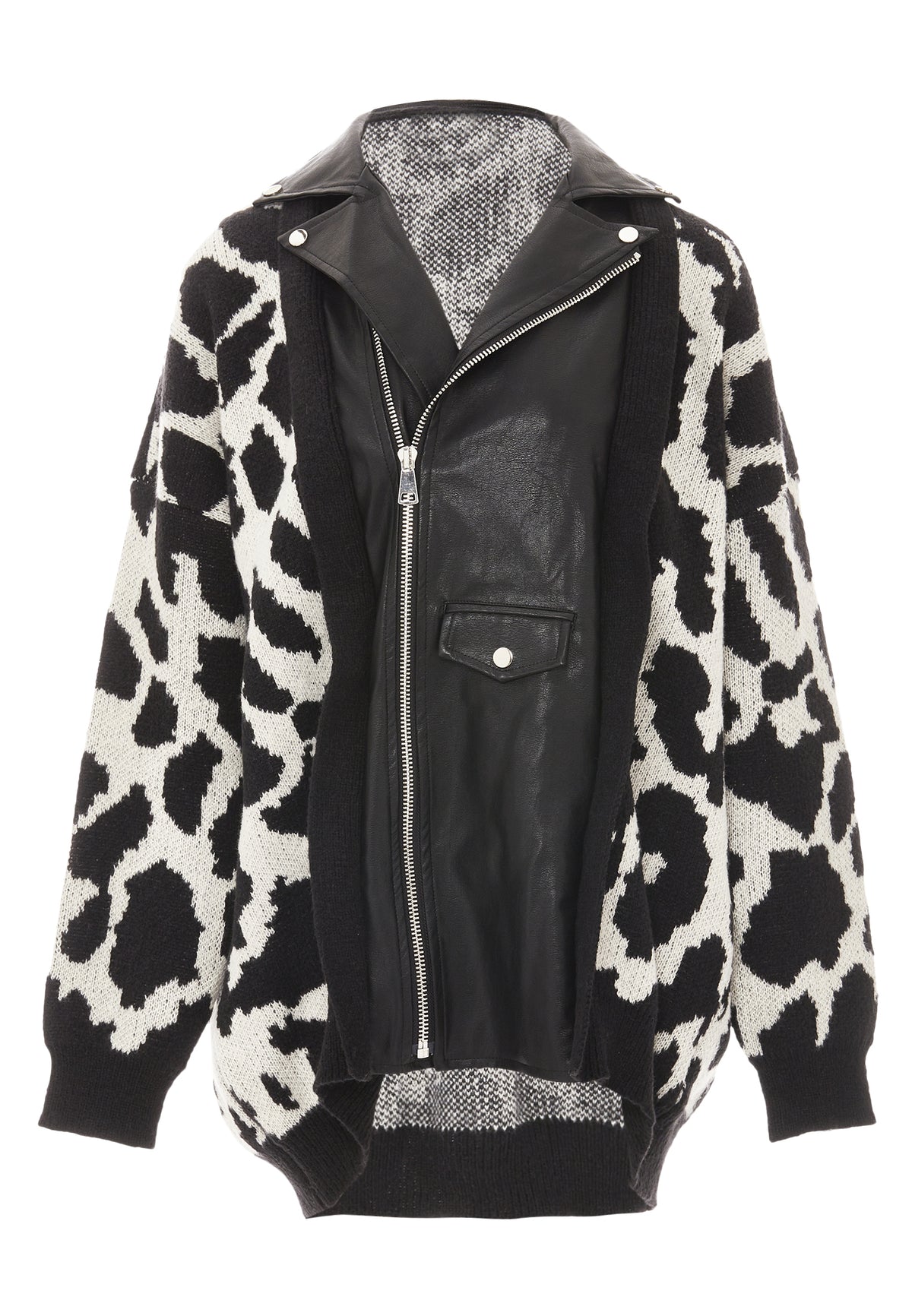 NAEMI Damen Strickjacke