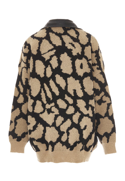 NAEMI Damen Strickjacke