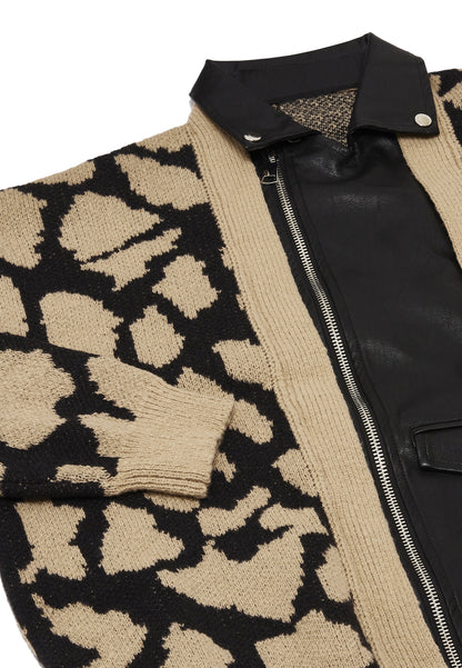 NAEMI Damen Strickjacke