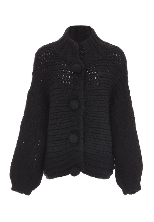 ebeeza Damen Strickjacke