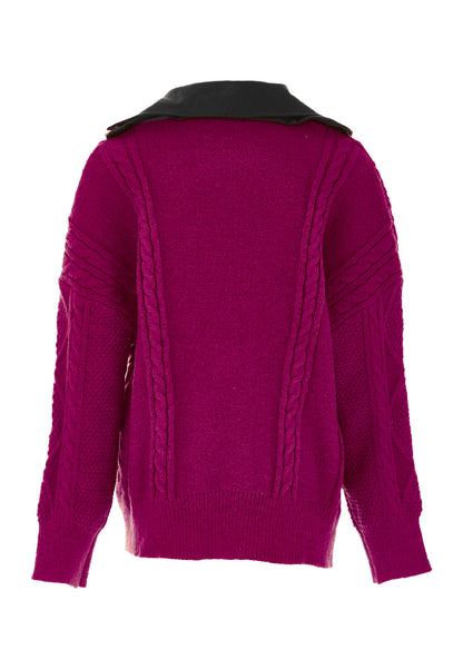 NAEMI Damen Strickjacke