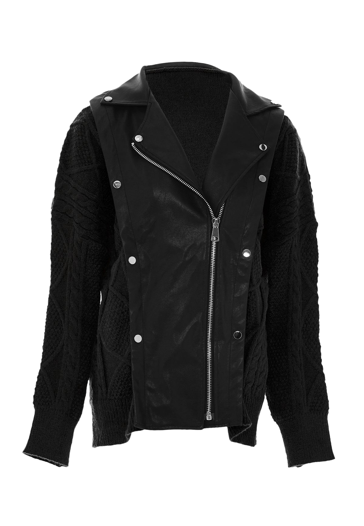 NAEMI Damen Strickjacke