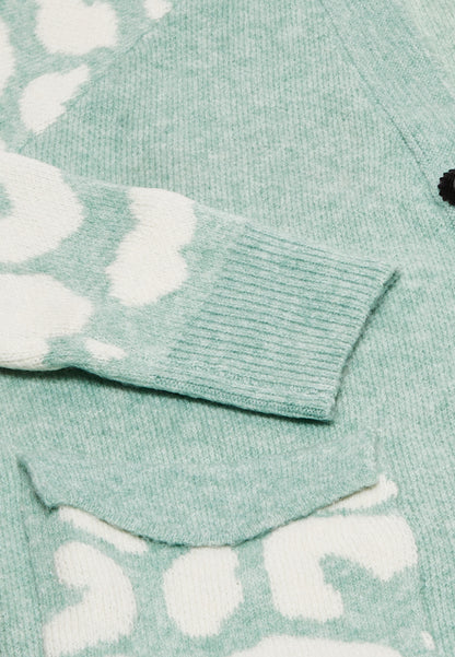 IMANE Damen Strickjacke