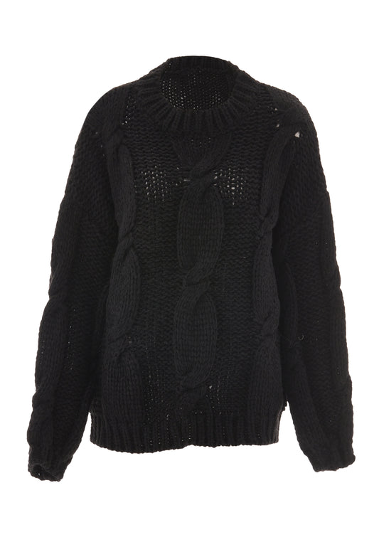 Dziany sweter damski ebeeza