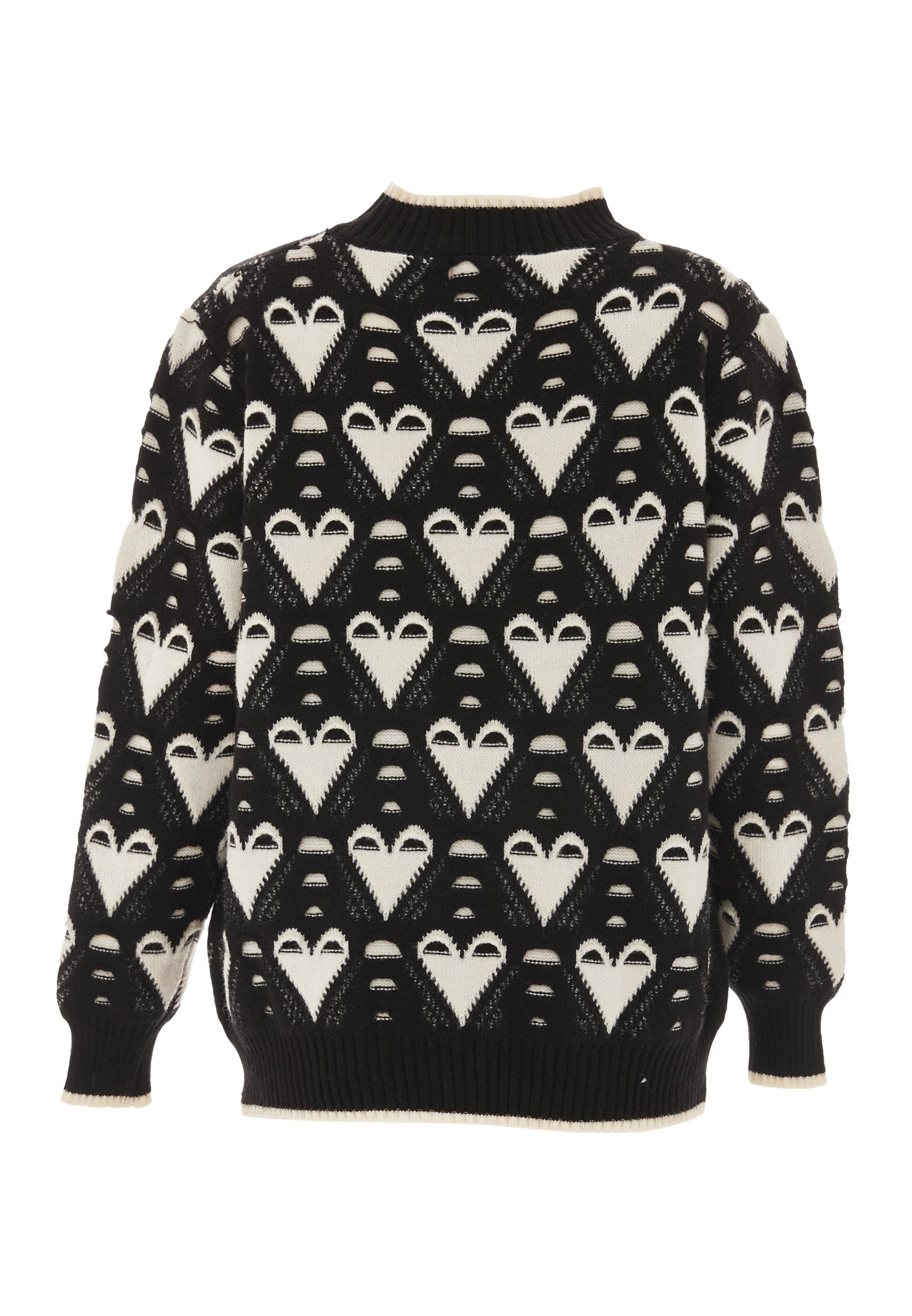 Swirly Women's Knitted Sweater