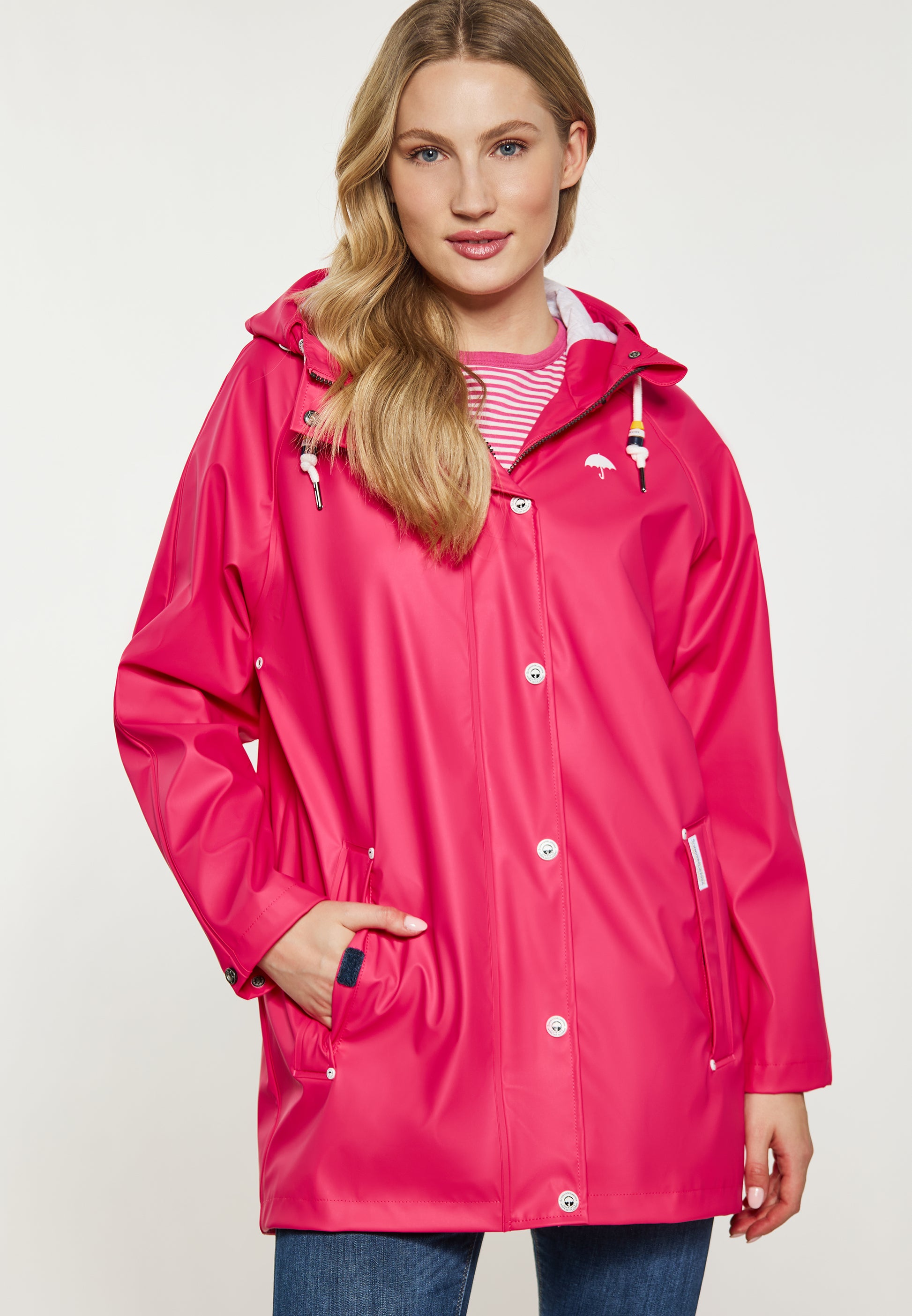 Schmuddelwedda Damen Regenmantel