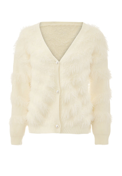 caspio Damen Strickjacke