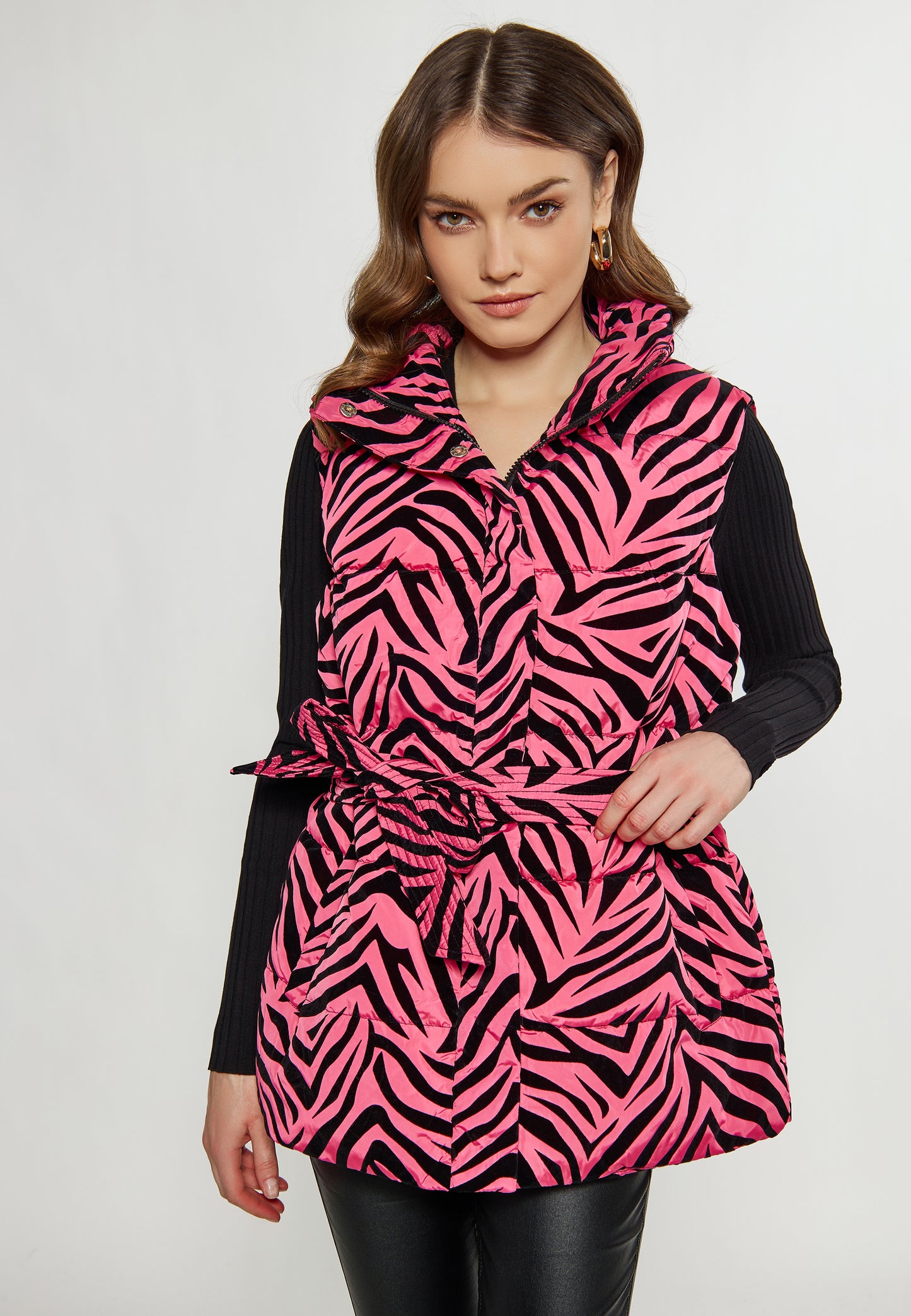 faina Damen-Weste, lang