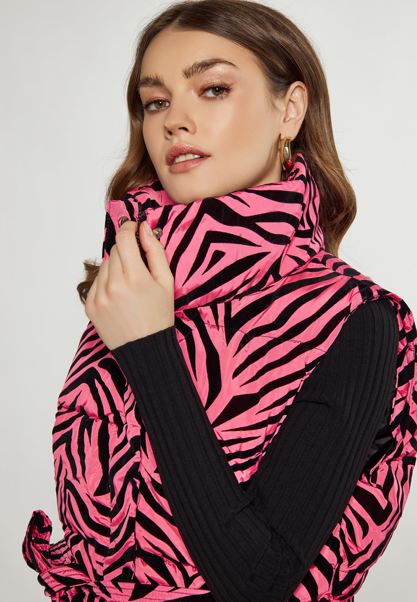 faina Damen-Weste, lang